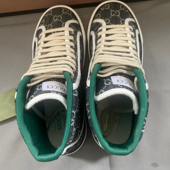 Gucci Tennis 1977 High top blue - Picture 3 of 8